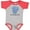 Baseball Heather and Red, variant on Inktastic I Love My Titi Elephant Blue Boys Baby Bodysuit