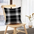 thumbnail image 5 of LALILO Throw Pillow Covers Lumberjack Black And White Trendy Cushion Cover 18" x 18", 2748 Pack, 5 of 6