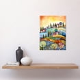 thumbnail image 2 of Italian Countryside Midsummer Landscape Folk Art Unframed Wall Art Print Poster Home Decor Premium, 2 of 4