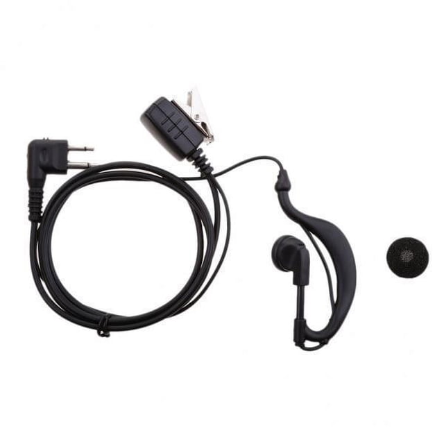 Auriculares Con Gancho Para La Oreja 4x Con PTT Y Micrófono Para CP040 GP300 GP88 GP88S 4 piezas