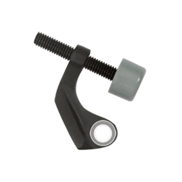 Hinge Mounted Pin Stop for Steel Hinges, Oil Rubbed Bronze - Solid