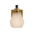 thumbnail image 4 of Artcraft Lighting Nelson Collection 1Light Bathroom Brass & Black, 4 of 6