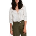 thumbnail image 1 of Free People Blusa campesina Follow Your Heart para mujer, beige, grande Free People Campesino, 1 of 1