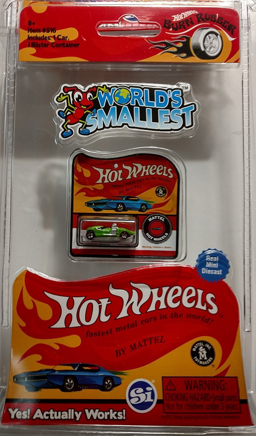 world's smallest hot wheels walmart
