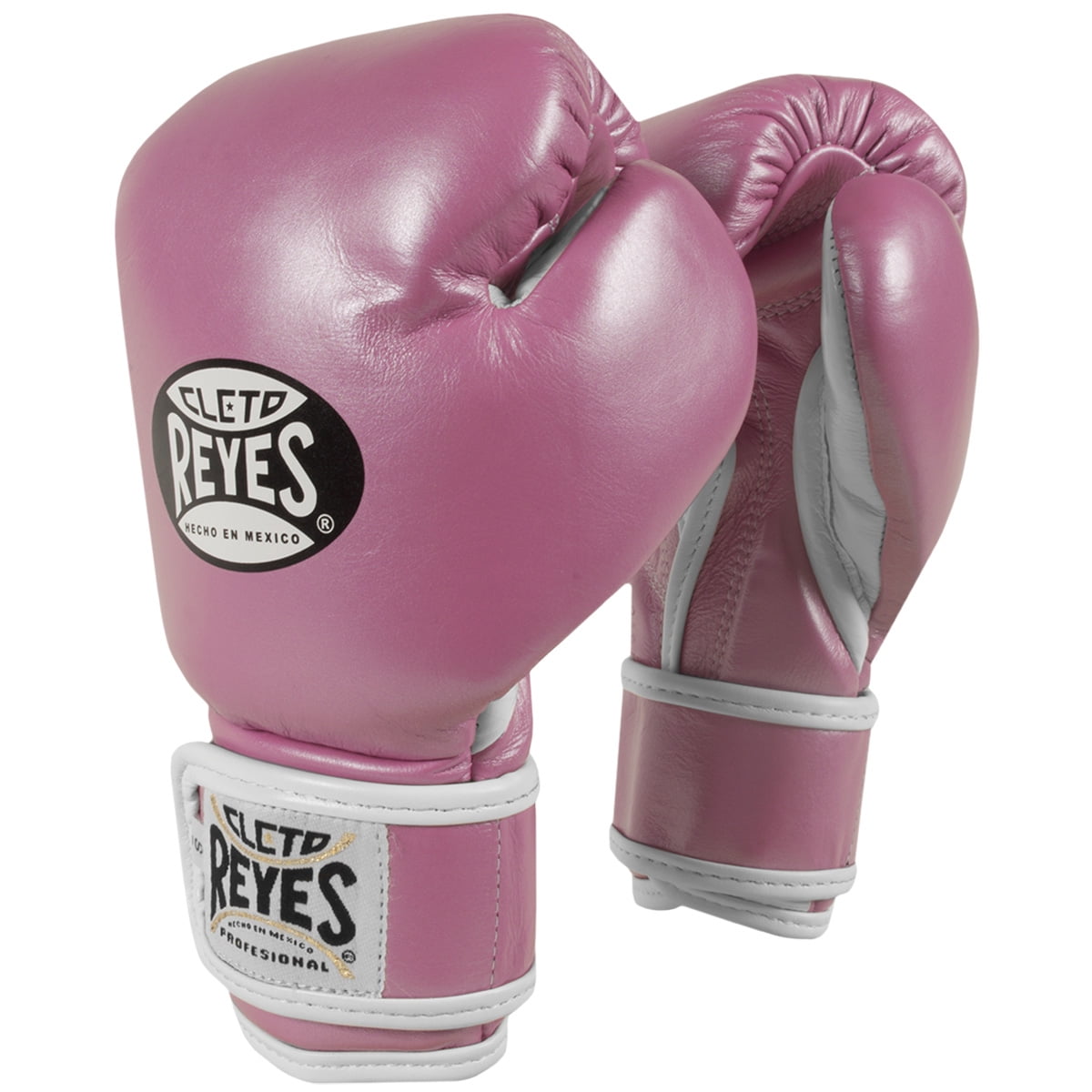 Cleto Reyes Youth Hook and Loop Boxing Gloves Pink