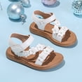 thumbnail image 5 of Duqingm Sandals Toddler Baby Girls Sandals Summer Shoes Outdoor First Walker Toddler Girls Boys Shoes Clear,12.5, 5 of 7