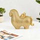 thumbnail image 4 of Estatua de caballo Feng Shui, elegante decoración de mesa o escritorio, escultura de resina para Oro, 4 of 5