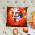 thumbnail image 6 of Elainilye LED Christmas Pillows with Lights Short Printed Sofa Cushions for Holiday Gifts Home Decor Festive Throw, 6 of 6
