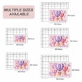 thumbnail image 6 of Hot Air Balloons Outdoor Rug 3x5 Ft, Non Slip Washable Area Rug, Valentine's Day Watercolor Love Balloons Patio Rugs Carpet Runner, Large Floor Mat for Indoor/Outdoor Deck Porch Camping, 6 of 8
