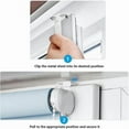 thumbnail image 3 of 8pcs Roller Blind Fixing Brackets Double Roller Blind Clamp Bracket No Drilling Replacement Accessory Kit Window, 3 of 5