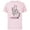 Soft Pink, variant on Disney and Pixar’s Toy Story Bo Peep Hugs Sheep - Short Sleeve Cotton T-Shirt for Adults - Customized-Athletic Heather