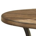 thumbnail image 5 of Steve Silver Denise Modern Rustic 24" Round End Table, Medium Oak, 5 of 5