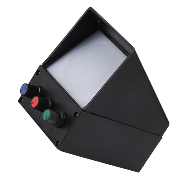 TABLZONE Three Primary Color Apparatus Black Plastic Scientific Apparatus for Experiment Use