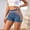 Dark Blue, variant on Womens Underwear Boyshorts Hollow Out Fishnet Yoga Seamless High Waisted Slip Shorts Breathable Solid Everyday Wear Safety Panties