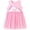 Two Unicorn, variant on HWJAD 2026 New Style Toddler Girls Short Sleeve Cotton Dress Bows Love Heart Casual Summer Dress Kids Swing Dress