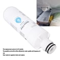 thumbnail image 3 of Refrigerator Filter, Practical Refrigerator Water Filter 6 To 12 Month Life Effective Filtering  for ADQ747935, 3 of 7