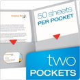 thumbnail image 2 of WWS-Twin Pocket Folders, Letter Size, Gray, 25 per Box (57505), 2 of 4