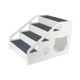 thumbnail image 2 of LOVIVER Pet Dog Stair Ladder Anti Slip Pet Supplies Dog Step for Cars Bed Small Dogs 4 Step, 2 of 8