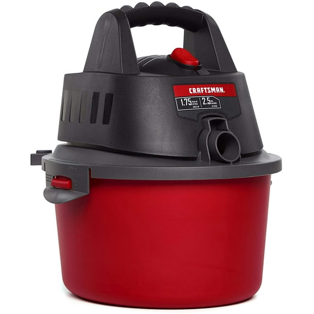 CRAFTSMAN CMXEVBE17250 2.5 gallon 1.75 Peak Hp Wet/Dry Vac, Portable
