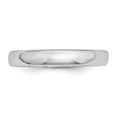 thumbnail image 3 of Real 14kt White Gold 3mm Half-Round Band Size: 8; for Adults and Teens; for Women and Men, 3 of 5