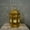 A, variant on Mini LED Ramadan Lantern Decoration, 6 Inch Gold Metal Hanging Lantern – Battery Operated Candle Light for Eid, Christmas, Wedding Table Centerpiece, Home Decor