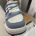 thumbnail image 1 of Zapatillas gruesas con cordones para Hombre, Zapatillas planas ligeras para Mujer, zapatillas para correr de lujo para exteriores para Mujer, Chaussure Femme Tan Jianjun unisex, 1 of 2
