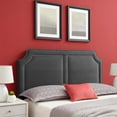 thumbnail image 3 of Cynthia Performance Velvet Twin Headboard, 3 of 9