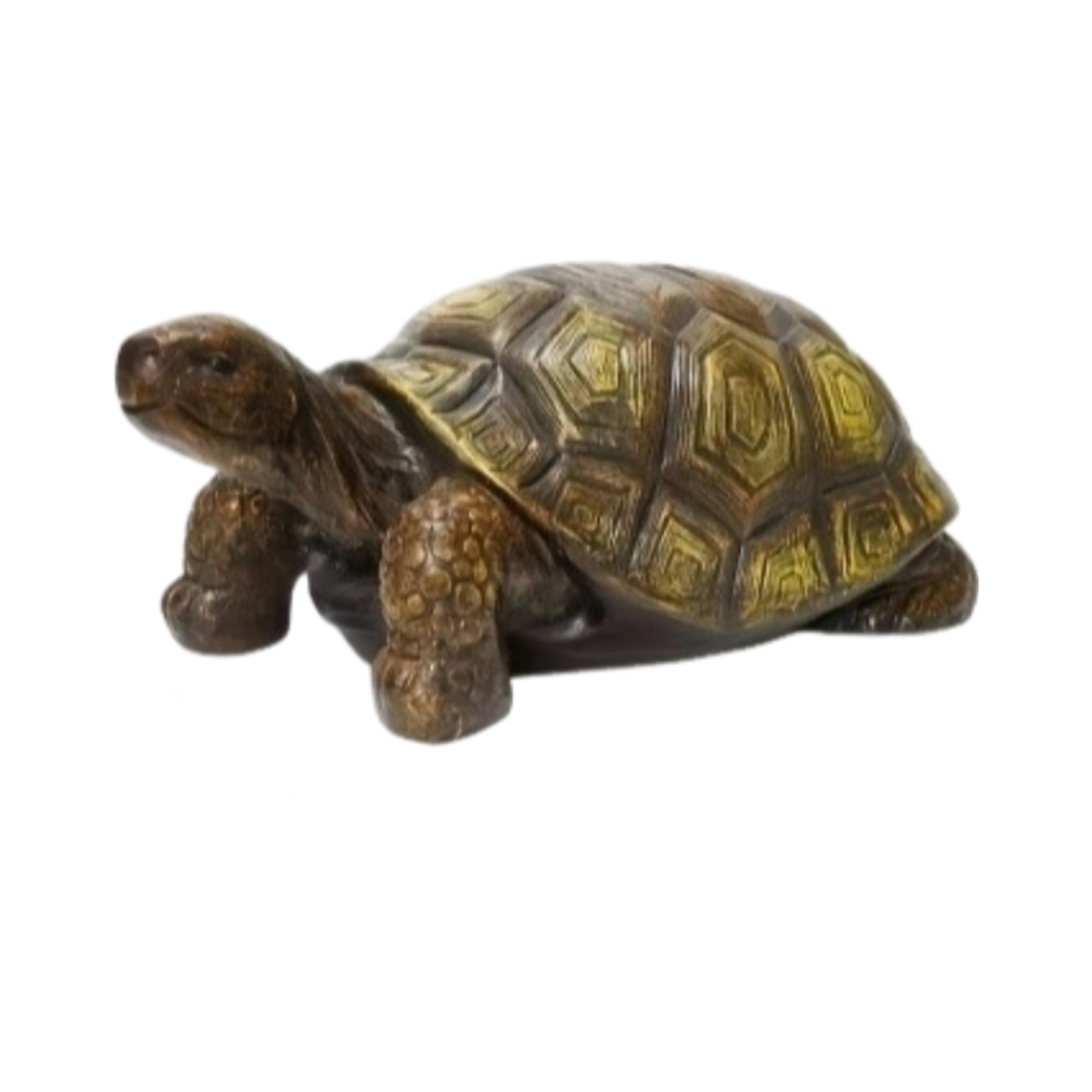 GDF Studio Large Turtle Resin Indoor/Outdoor Guardian Statue, Weather-Resistant Decor Figurine for Garden & Courtyard
