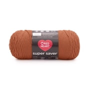 (2 pack) Red Heart® Super Saver® 4 Medium Acrylic Yarn, Sienna 7oz/198g, 364 Yards