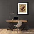 thumbnail image 4 of Johann von Schraudolph 20x23 Black Modern Framed Museum Art Print Titled - Two Angels Floating II (1865), 4 of 5