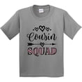 thumbnail image 3 of Inktastic Cousin Squad Crew Youth T-Shirt, 3 of 5