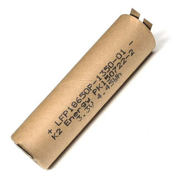 LFP18650-1350-01 - BATTERY LITHIUM 3.3V 4.45WH WITH RA TABS 18X65MM