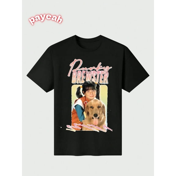 Punky Brewster / 80s Retro Aesthetic T-Shirt 100% cotton