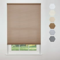 Linen Avenue Cordless Standard Light Filtering Cellular Shade 27 W x 66 H, Harvest (Arrives 1/4" Narrower)