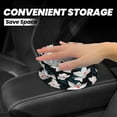 thumbnail image 4 of Easygdp Lilies Flowers Car Trash Can Garbage Car Accessories Trash Can Car Waste Bin for for Driver and Passenger Any Vehicle, 4 of 7