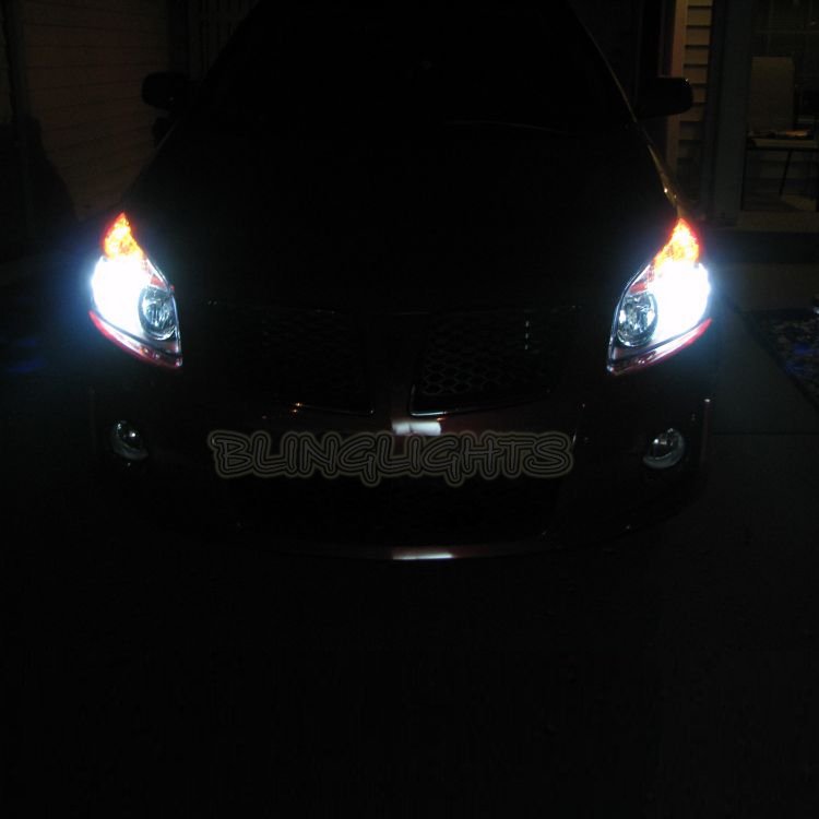 Pontiac Vibe Bright White Replacement Light Bulbs for Headlamps