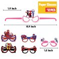 thumbnail image 5 of CXDZKJ Party Supplies Set, Birthday Decorations Theme Favors 170 Pcs with Banner Latex Balloons Hanging Swirls Cake Toppers Tablecloth Stickers, 5 of 8