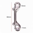 thumbnail image 4 of AMERTEER 1PC 316 Stainless Steel Scuba Diving Double Ended Hook Snap Bolt Kit Quick Draw, 4 of 6