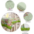 thumbnail image 5 of Rectangle Tablecloth 60x120inch,Easter Egg Bunny Ears,Vinyl Table Covers Waterproof Oilcloth Table Cloth Linens,Decorative Farmhouse Tablecloths for Outdoor Dining Wedding Party Camping,Buffalo Plaid, 5 of 6