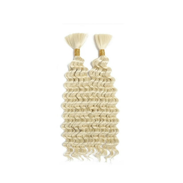 Fiudx Peluca Ondulada de Aspecto Natural para Trenzas, Cabello Humano Suave Al Tacto, Malla Elástica Ajustable, Diseño Transpirable y Cómodo, Ideal para Uso Diario y Fiestas, Ideal para Cualquier Tem