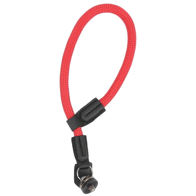 Lanière en Nylon Nylon Résistante à l'Usure Écologique Confortable pour Tous Types d'Appareils Photo Reflex et Sans Miroir Noir, Vert Armée, Rouge