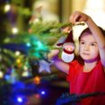 thumbnail image 1 of Ganfancp Muñeco de Nieve Luces de Navidad Adornos Decoración Luces Colgantes Árbol de Navidad Ofertas Flash 1X Colgante, 1 of 5