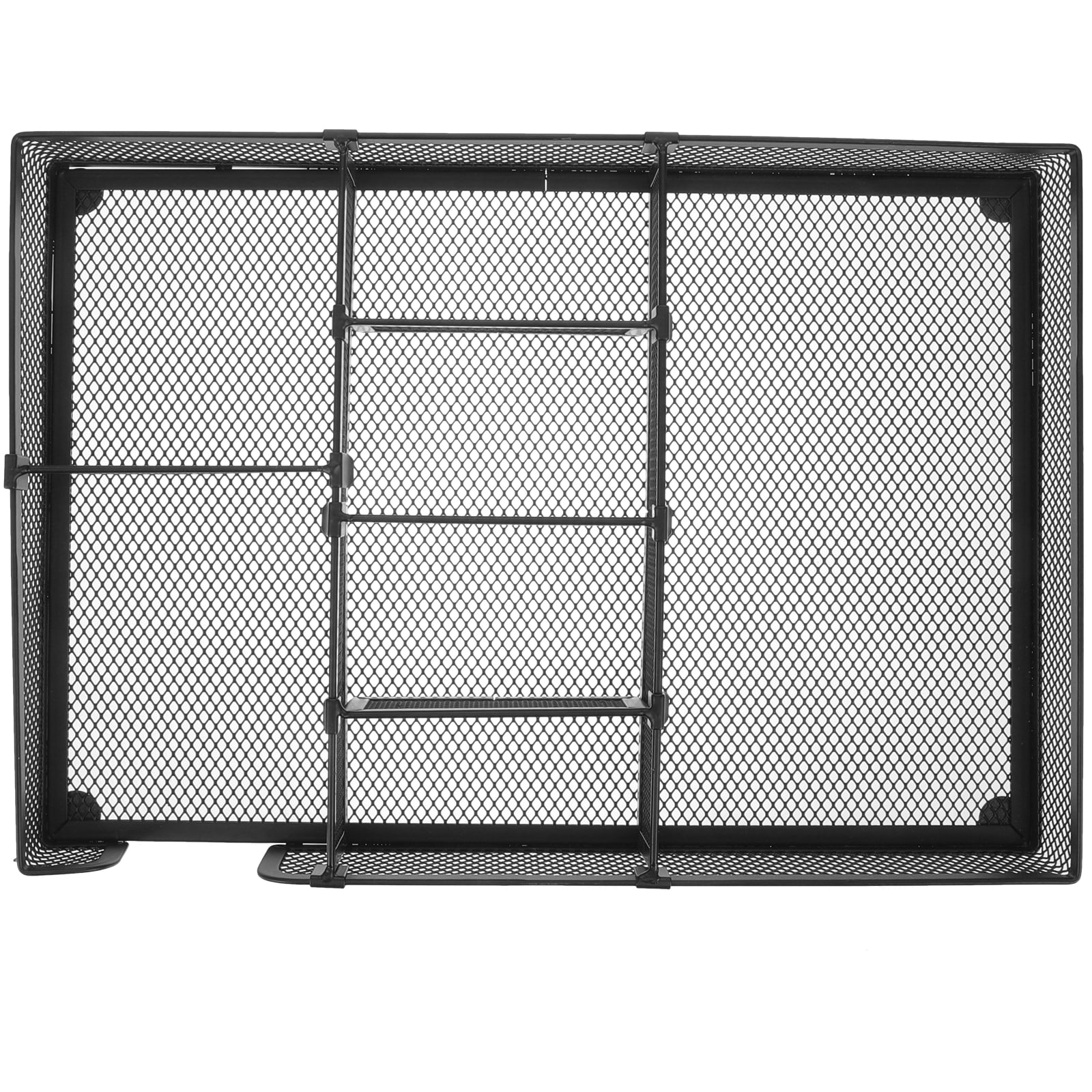 unbranded  Mesh Pen Holder Desk Drawer Organizer Metal Partition for Tray Box Accessories