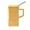 Yellow, variant on Homellea 550 ml Refrigerator Shaped Ceramic Mug, 5.31 Inch Yellow Novelty Coffee Cup with Lid and Stainless Steel Straw for Iced Coffee, Tea, Milk, Juice, Office Desk and Kitchen Counter