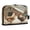 Chicken and Rooster, variant on Standing Pencil Case with Base Large Capacity Stationery Pouch Pen Bag with Zipper for Women Men Brown Cow