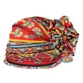 thumbnail image 3 of Mujeres Gorro Sombrero Floral Hijab Cabeza Suave Envoltura Bufanda Bufanda Turbante Turbante Cabeza para La Pérdida Del Cabell rojo Salvador Dali Sombrero de turbante para mujer, 3 of 7