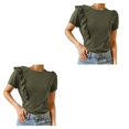 thumbnail image 4 of Guardurnaity Camiseta de manga corta para mujer, blusa, blusa de viaje, ropa de verano Type22 NO22 Guardurnaity CBP379790, 4 of 5