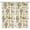 Retro Desert, variant on 2 PCS Retro Desert Kitchen Curtains - 42x84 Inch Succulent Tier Panels, Southwestern Boho Style, Semi-Sheer Rod Pocket Window Drapes
