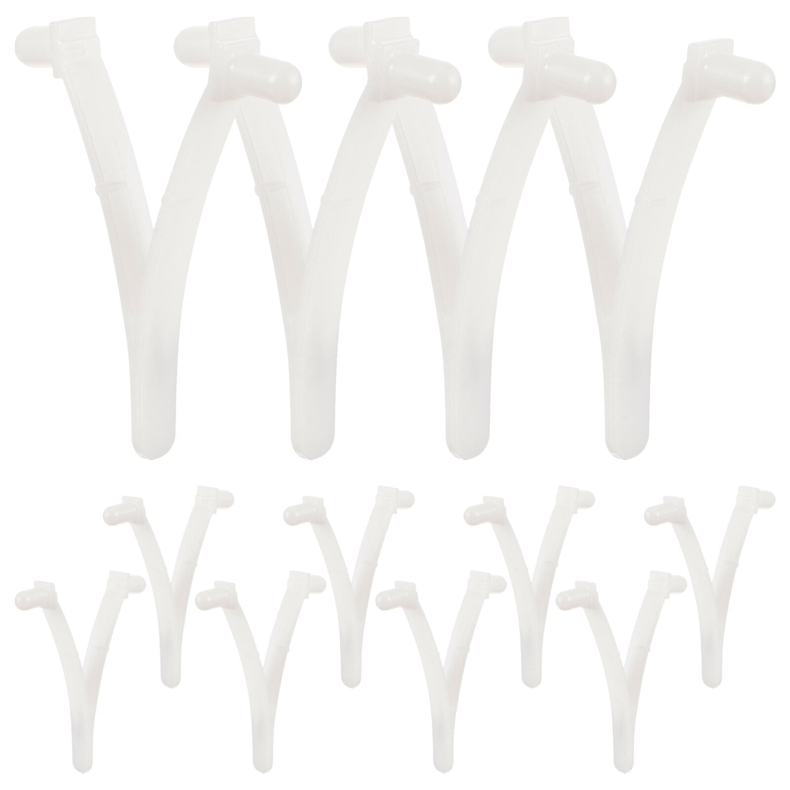 12pcs Pool Clips V Clips Pool Skimmer Net Clips Replacement Pool Pole