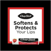 ChapStick Classic Strawberry Lip Balm Tube, 0.15 oz